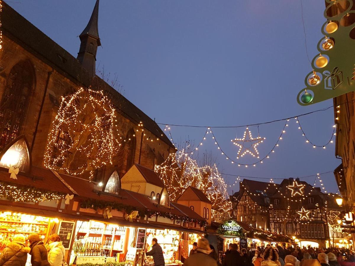 Les Colombages Leilighet Colmar Eksteriør bilde